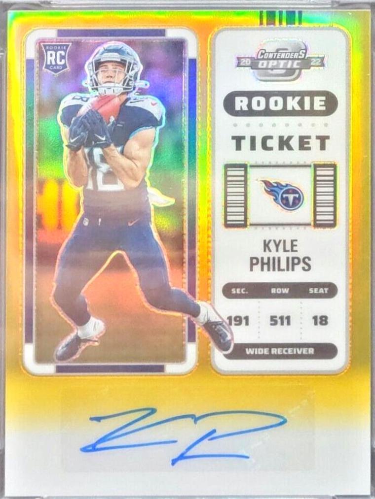 Kyle Philips [Rookie Ticket Autograph Gold] #182