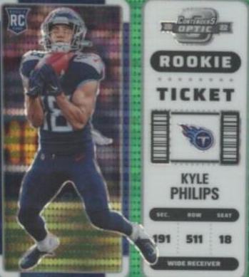 Kyle Philips [Rookie Ticket Autograph Green Pulsar] #182