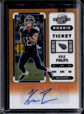Kyle Philips [Rookie Ticket Autograph Orange] #182