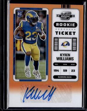 Kyren Williams [Rookie Ticket Autograph Gold] #184