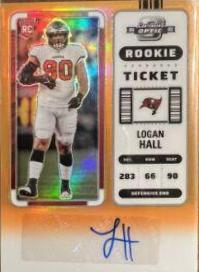 Logan Hall [Rookie Ticket Autograph Orange] #186