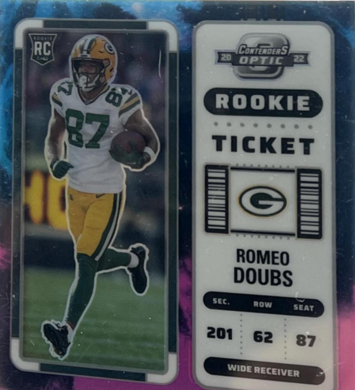 Romeo Doubs [Rookie Ticket Autograph Nebula] #132