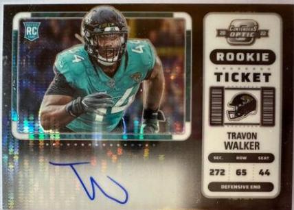Travon Walker [Rookie Ticket Autograph Black Pulsar] #135