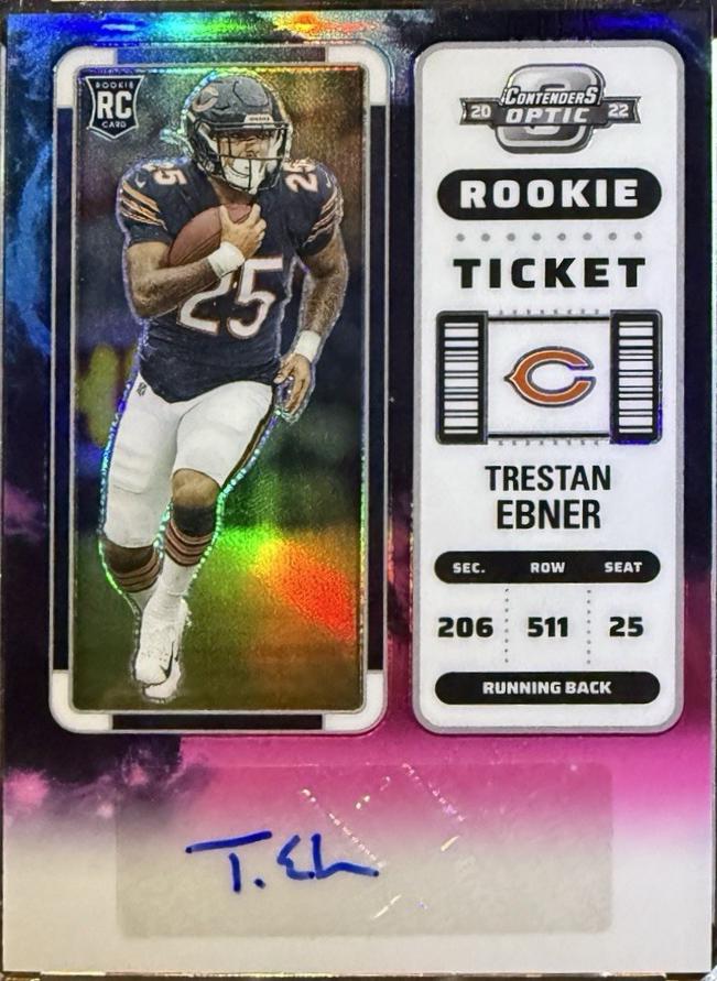 Trestan Ebner [Rookie Ticket Autograph Nebula] #200