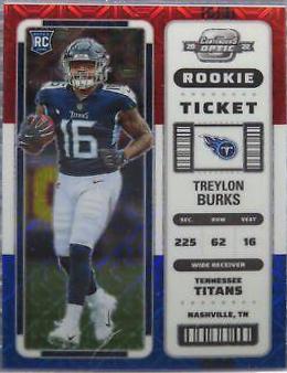 Treylon Burks [Rookie Ticket Autograph RWB] #137