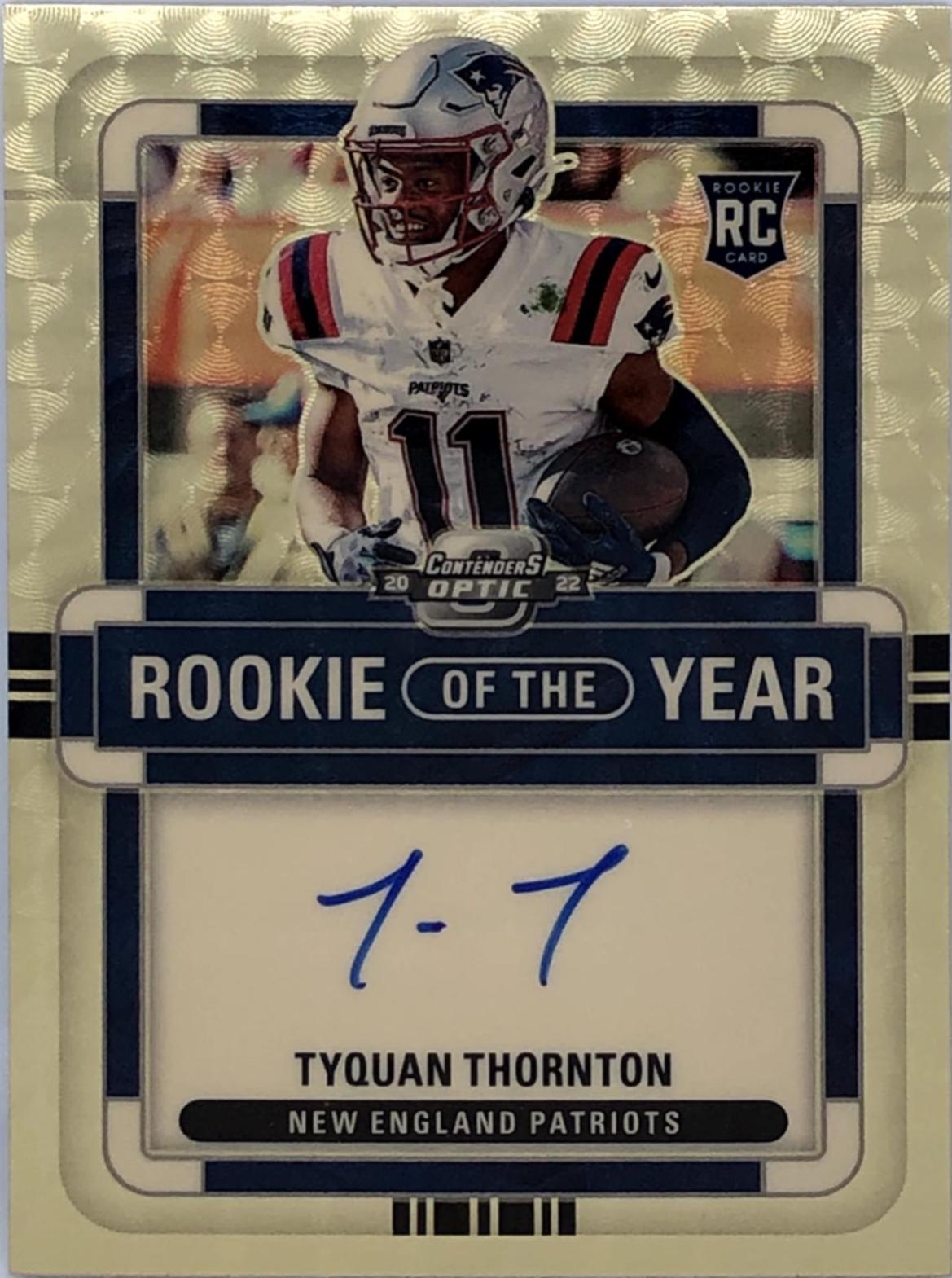 Tyquan Thornton [Rookie Ticket Autograph Gold] #138