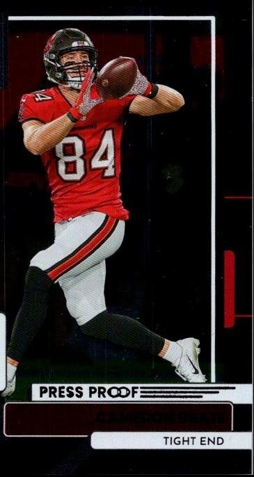 Cameron Brate [Press Proof Black] #254