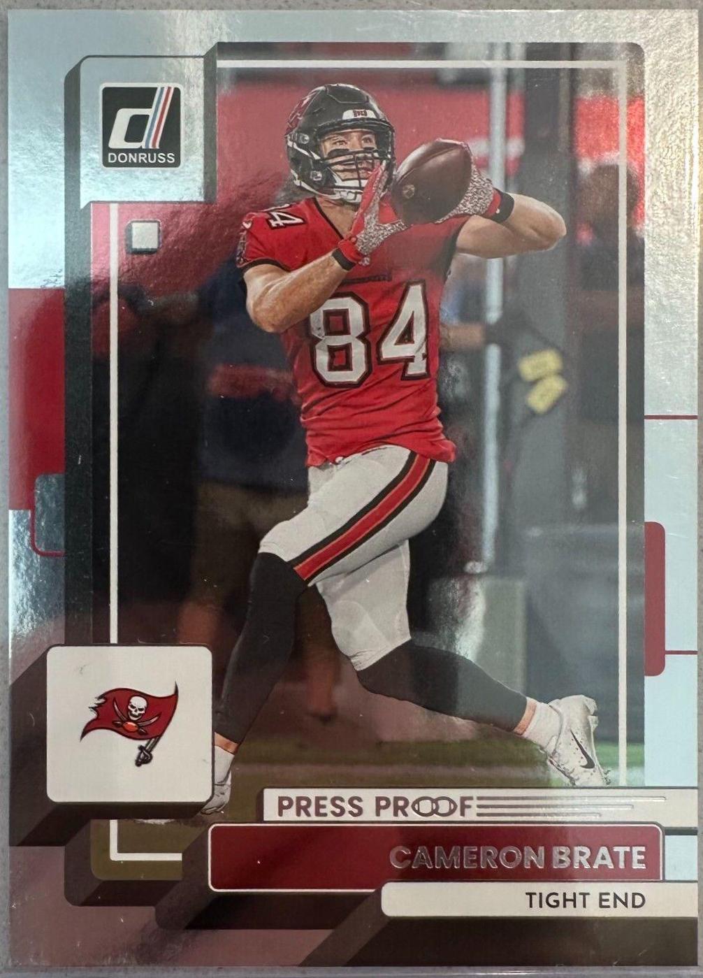 Cameron Brate [Press Proof Silver] #254