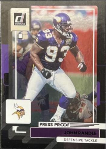 John Randle [Press Proof Black] #105