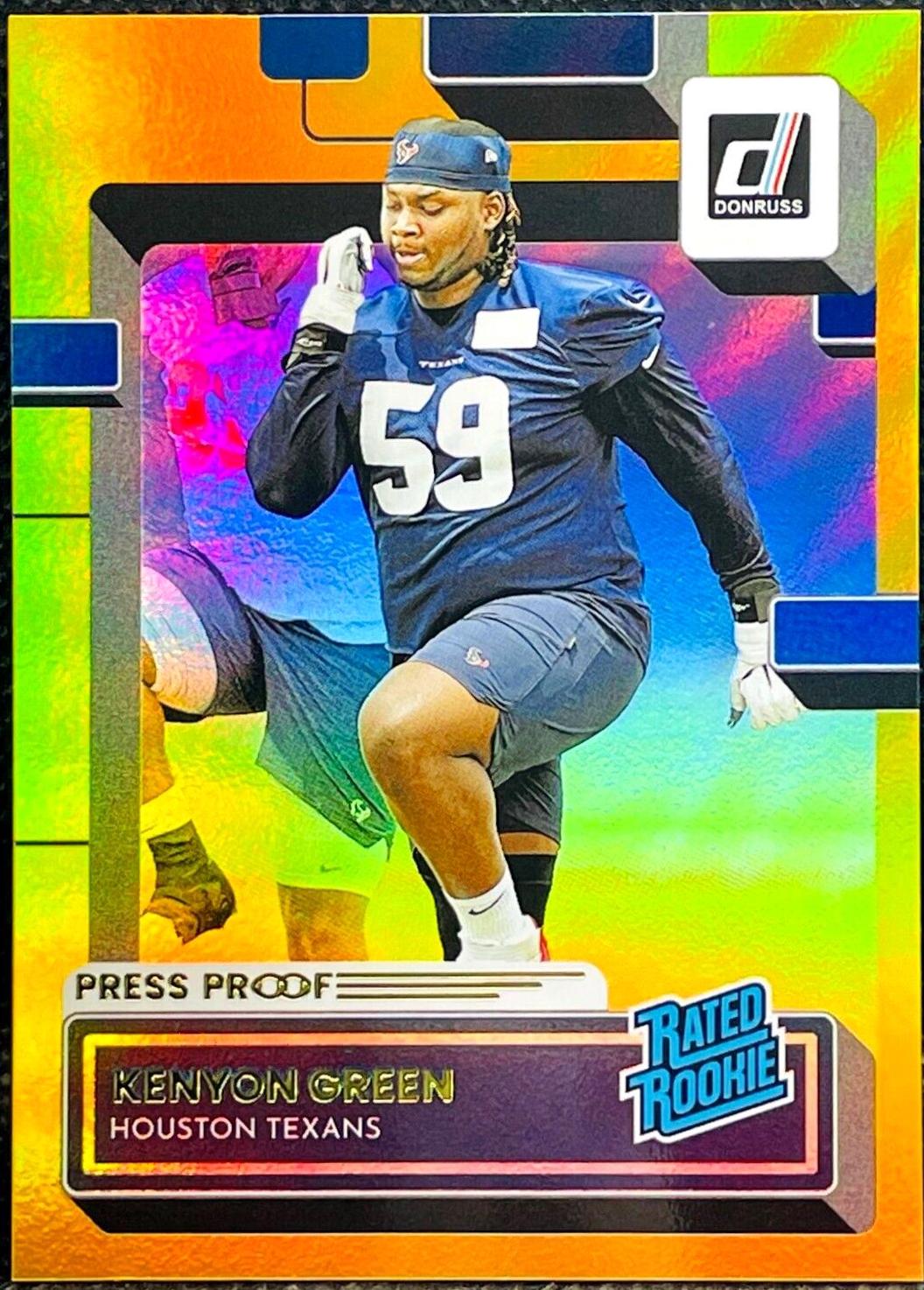 Kenyon Green [Press Proof Gold] #354