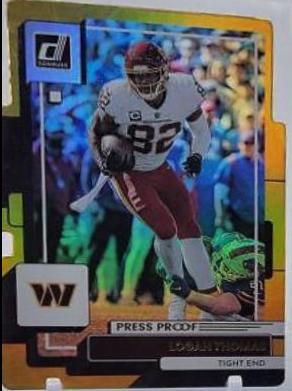 Logan Thomas [Press Proof Gold Die Cut] #179