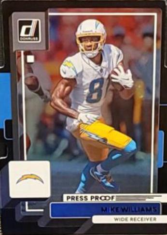 Mike Williams [Press Proof Silver Die Cut] #292
