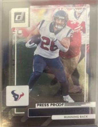 Rex Burkhead [Press Proof Black] #42