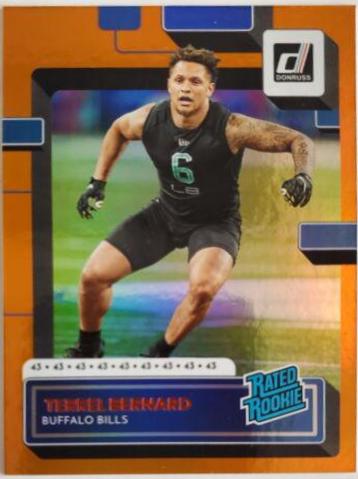 Terrel Bernard [Autograph Orange] #397