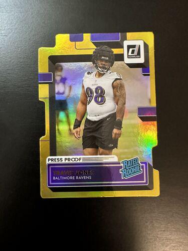 Travis Jones [Press Proof Gold Die Cut] #384