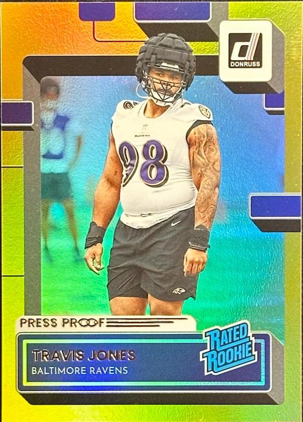 Travis Jones [Press Proof Premium] #384