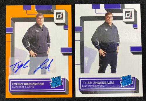 Tyler Linderbaum [Autograph Orange] #400