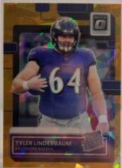 Tyler Linderbaum [Optic Preview Gold Ice] #P-400