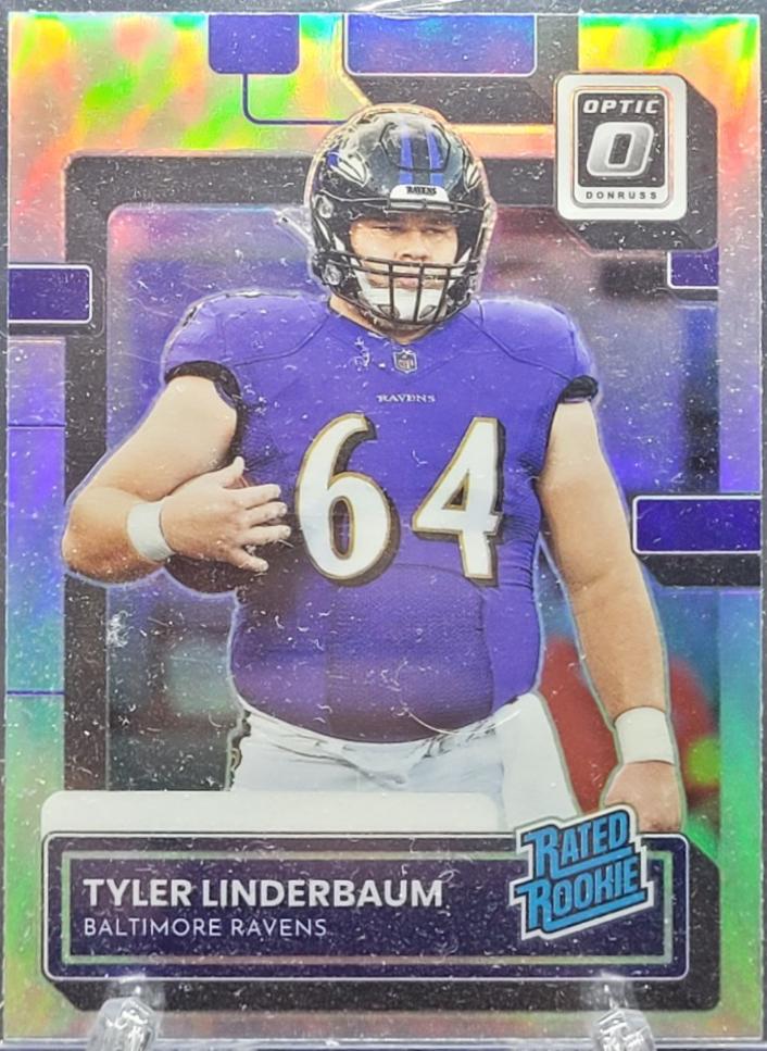 Tyler Linderbaum [Optic Preview Holo] #P-400