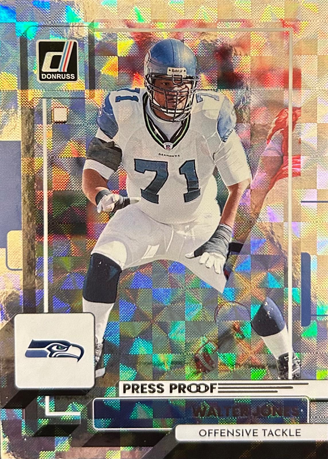 Walter Jones [Press Proof Hyper] #38