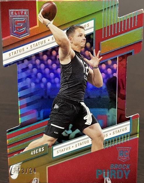Brock Purdy [Aspiration Die Cut] #185