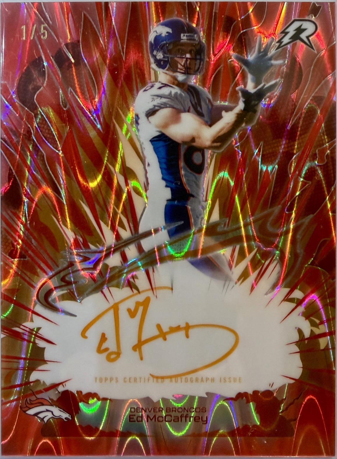 Ed McCaffrey [Red] #AFA-EM