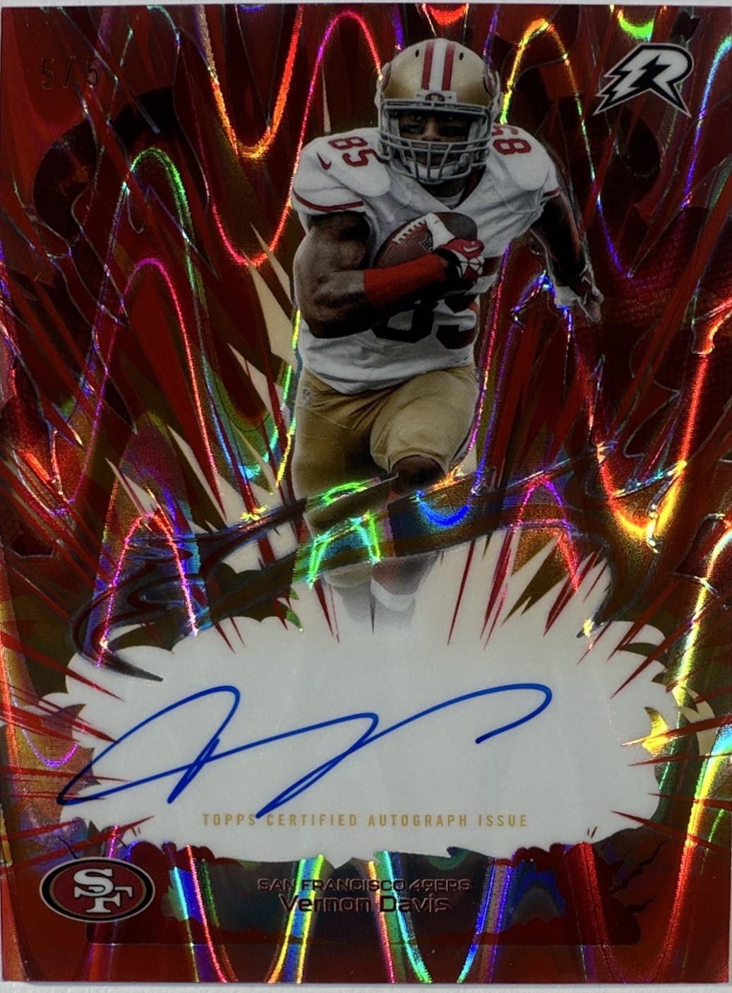 Vernon Davis [Red] #AFA-VD