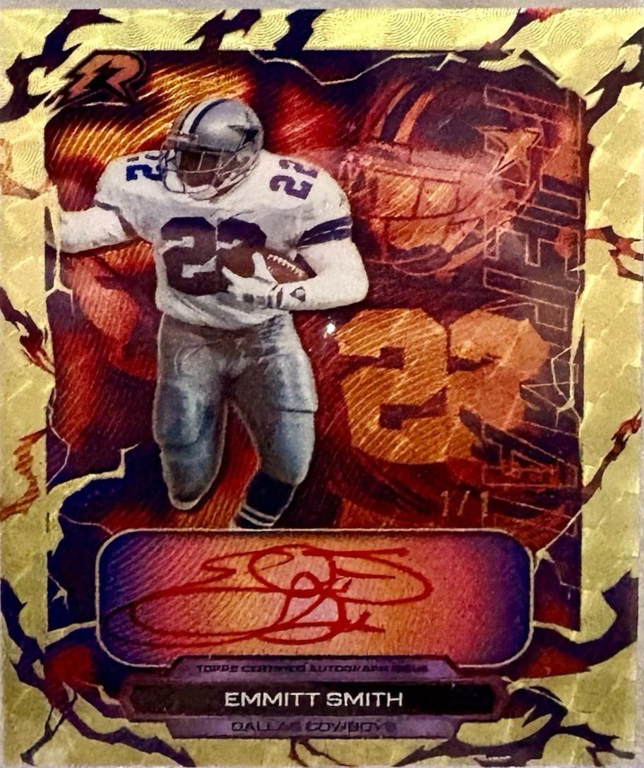 Emmitt Smith [Superfractor] #TRI-ES