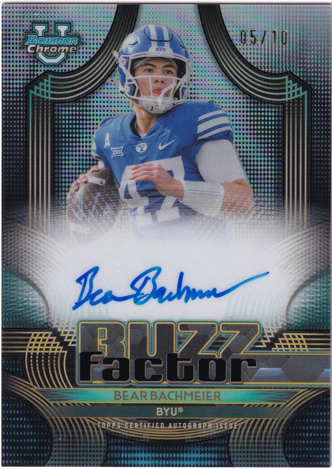 Bear Bachmeier [Black Refractor] #BFA-BB