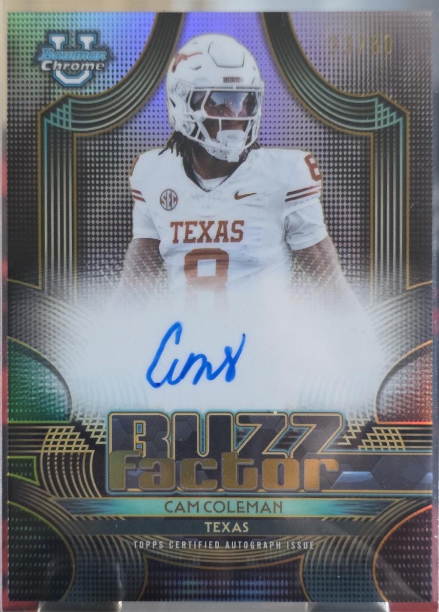 Cam Coleman [Gold Refractor] #BFA-CC