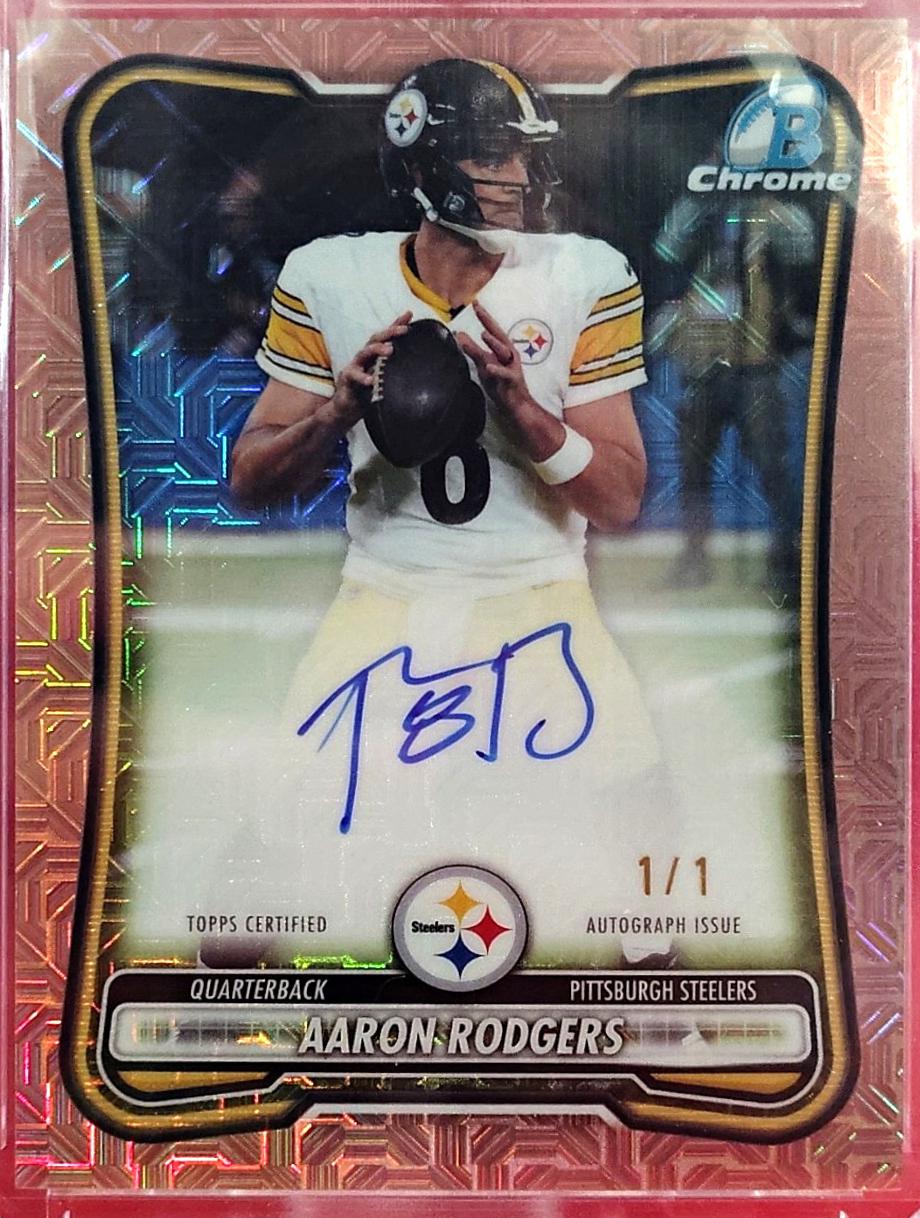 Aaron Rodgers [Gold Mojo] #BCA-AR