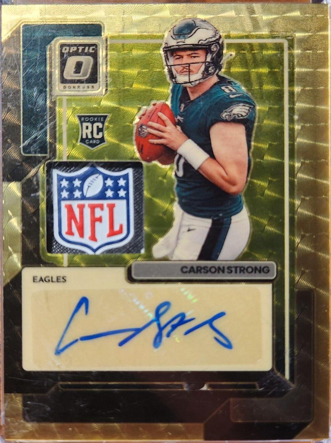Carson Strong [Autograph Gold] #211