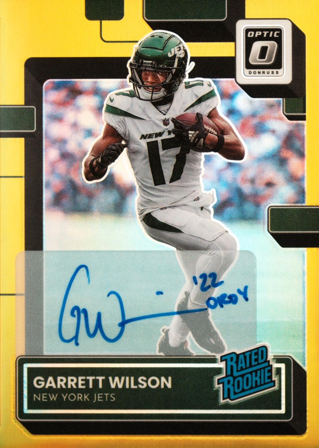 Garrett Wilson [Autograph Gold] #206