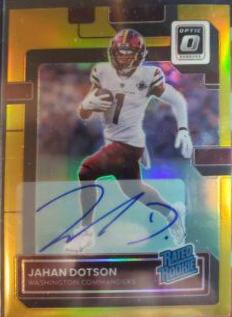Jahan Dotson [Autograph Gold] #210