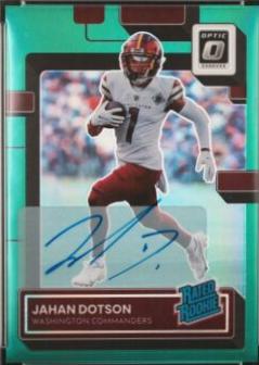 Jahan Dotson [Autograph Green] #210