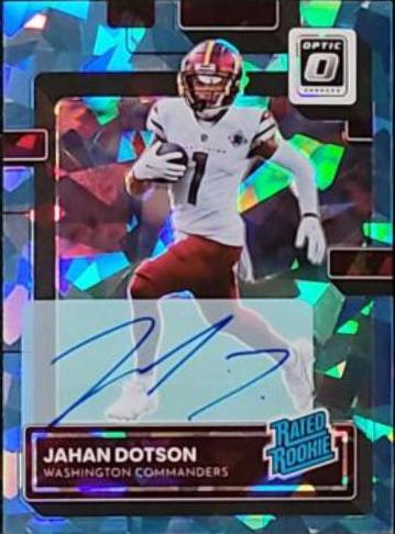 Jahan Dotson [Autograph Ice] #210