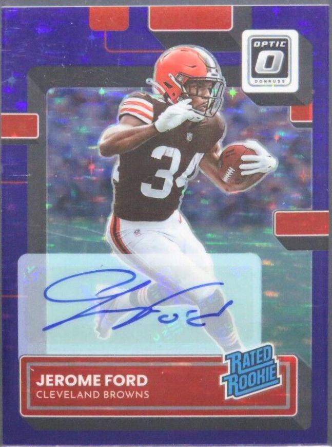 Jerome Ford [Autograph Purple Stars] #280