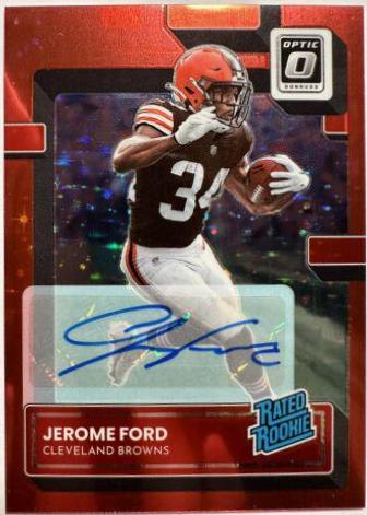 Jerome Ford [Autograph Red Stars] #280