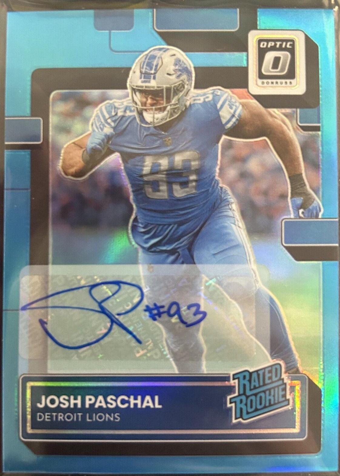 Josh Paschal [Autograph Blue] #267