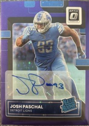 Josh Paschal [Autograph Purple Stars] #267