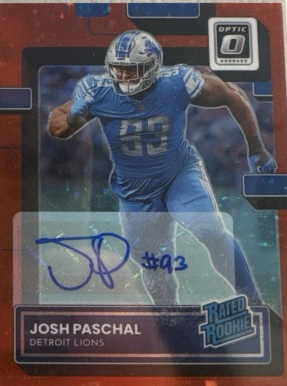 Josh Paschal [Autograph Red Stars] #267