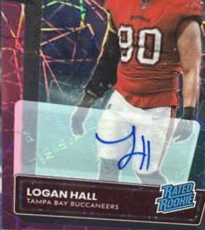 Logan Hall [Autograph Pink Velocity] #299