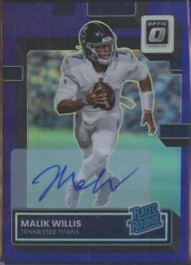 Malik Willis [Autograph Purple] #203