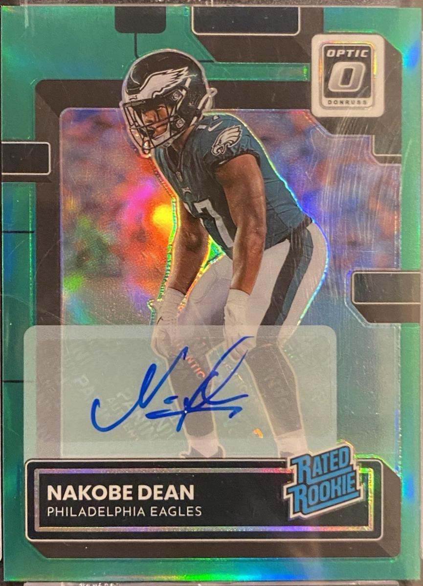 Nakobe Dean [Autograph Green] #274