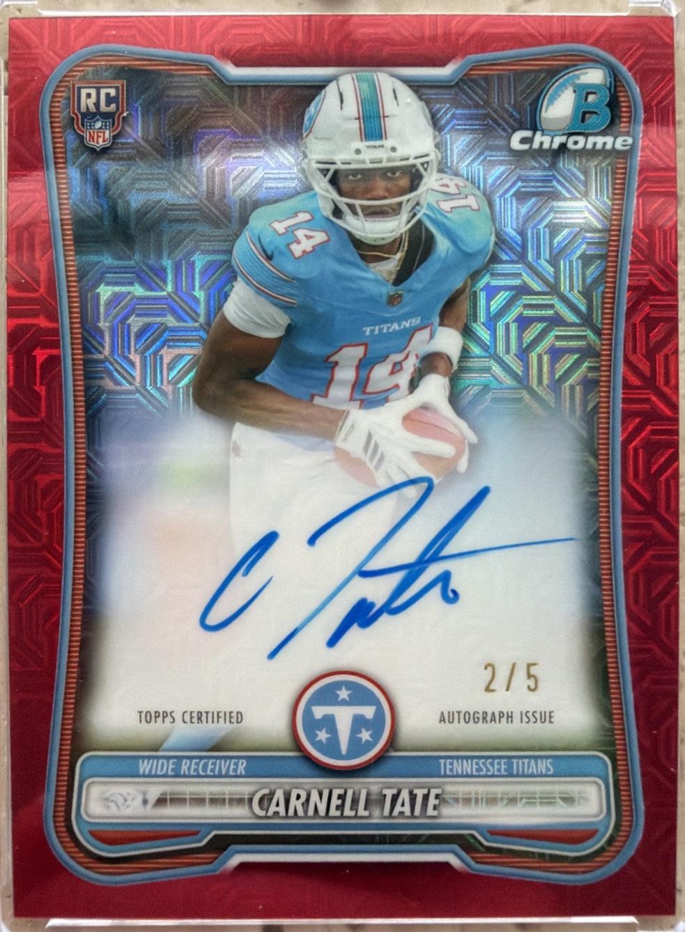 Carnell Tate [Red Mojo] #BCRA-CT