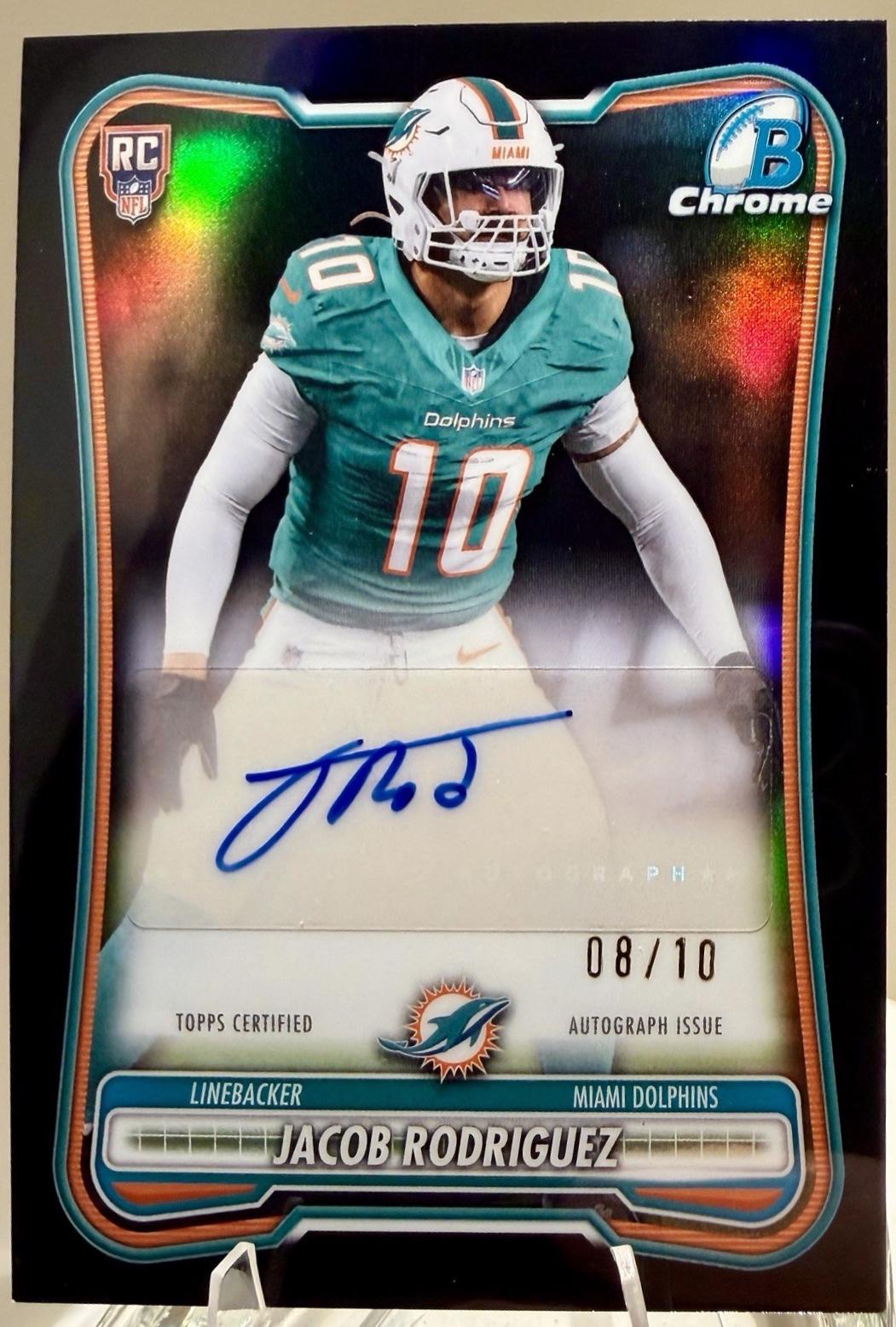 Jacob Rodriguez [Black Refractor] #BCRA-JRO