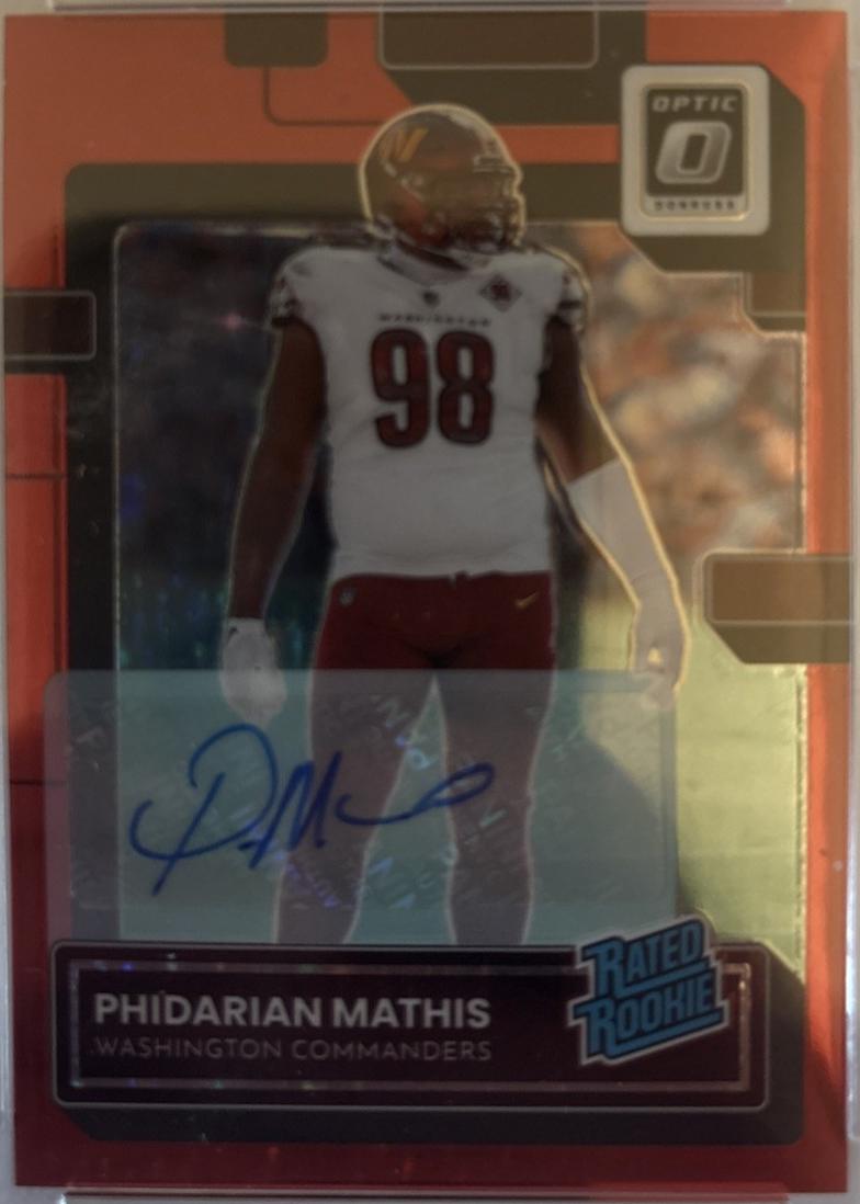 Phidarian Mathis [Autograph Red Stars] #268