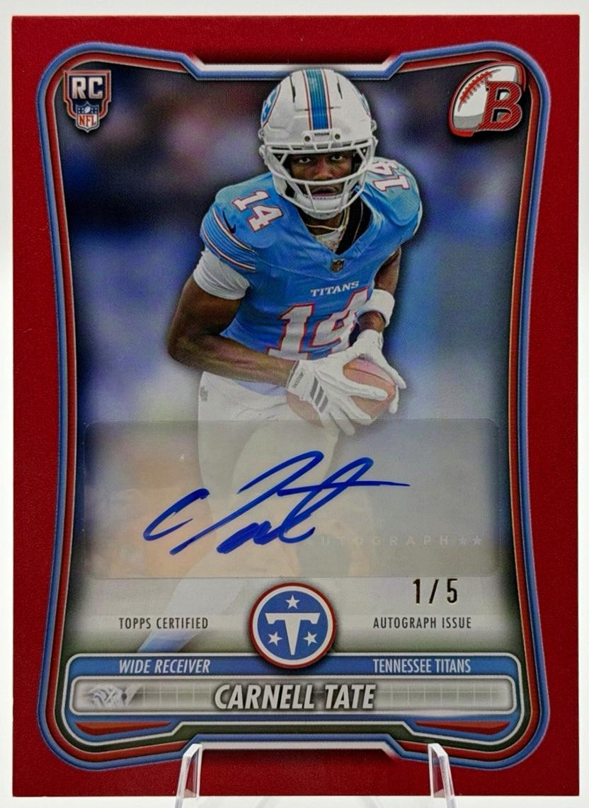 Carnell Tate [Red] #BPRA-CT
