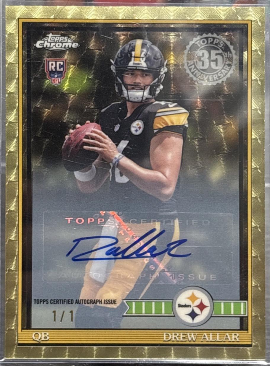 Drew Allar [SuperFractor Autograph] #91TRC-4