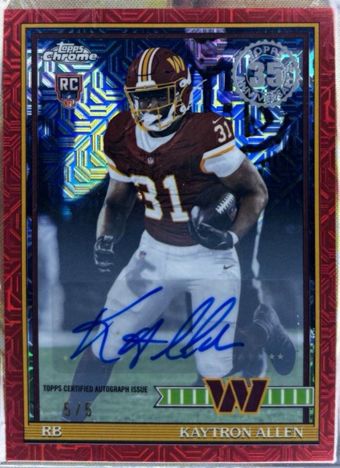 Kaytron Allen [Red Autograph] #91TRC-15